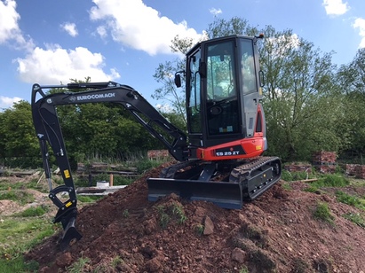 EUROCOMACH ES 2.5 ZT MINI DIGGER ZERO TAIL SWING 