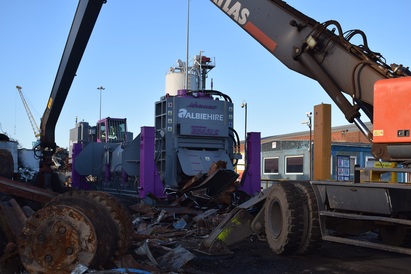 IDROMEC T656SLK SCRAP METAL SHEAR BALER